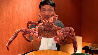 226 quotONCE in a LIFETIMEquot 1 Michelin Star KING CRAB Dinner in Tokyo  Foods to Eat Before You Die [upl. by Linis]