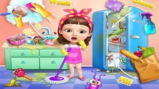 Fun Baby Girl Care Kids Games  Sweet Baby Girl Cleanup 5  Play Fun Cleaning Games [upl. by Eyahs]