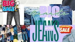 Branded Jeans in 475 Clearance Sale Export Surplus Clothing [upl. by Joice]