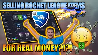 How to sell your Rocket League items using RL Exchange [upl. by Zeeba]