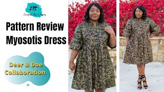 New Pattern Review  Myosotis Dress Deer amp Doe Collaboration [upl. by Eulalee]