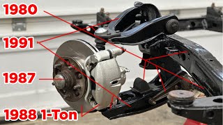 How to Update Suspension to install Drop Spindles on 197983 Toyota Pickup TruckHilux [upl. by Assirrec848]