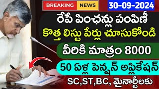 రేపే పింఛన్లులిస్టులో పేర్లు చూసుకోండిAp schemesNtr PensionsOctober Pensions listAp Pensions [upl. by Dlanger]