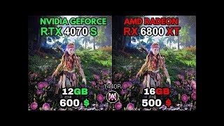 NVIDIA RTX 4070 Super VS the AMD Radeon RX 6800 XT  1440P GAMING TEST [upl. by Enotna]