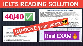 IELTS READING Solution ielts ieltsreading ieltsreadingtips ieltsexam newcuecards youtube [upl. by Irik]