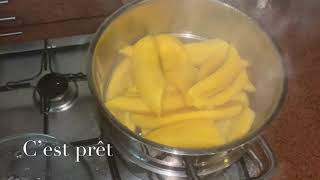 BASIC  BANANES PLANTAINS CUISSON A LA VAPEUR [upl. by Xuerd]