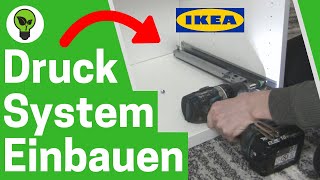 IKEA Besta Schublade Drucksystem Einbauen ✅ ULTIMATIVE ANLEITUNG Wie Schubladenschiene Einstellen [upl. by Hardie156]