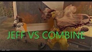 Jeff VS Combine Gordons Mod [upl. by Berkley327]