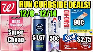 WALGREENS CURBSIDE DEALS 128  1214  Grab 6 Products for 250  NO BOOSTER SCENARIO [upl. by Uahc]