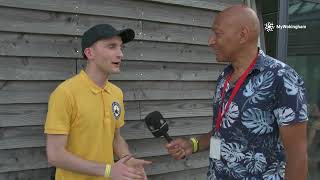 New Head Volunteer Matt Jacobs Interview at Woodley Community Carnival 2023 [upl. by Garek350]