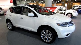 2013 Nissan Murano Platinum AWD  Exterior and Interior Walkaround  2013 NY Auto Show [upl. by Ocsirf219]