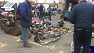 Kempton Park Motorcycle Autojumble  January 2022 [upl. by Lydell]