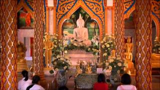 Phuket Attractions  Chalong Temple in Phuket [upl. by Inamik]