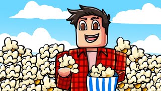 SYMULATOR POPCORNU ALE ZJADŁEM GO ZA DUŻO  ROBLOX [upl. by Anawyt]