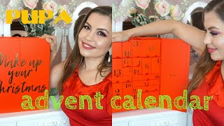 VLOGMAS 2  Pupa Advent Calendar 2019 Unboxing  Mademoiselle Lorraine [upl. by Koetke]