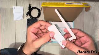 Tplink wn722n Wifi adapter unboxing and features [upl. by Hally193]