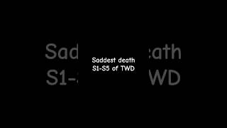 The saddest death s1s5 of TWD [upl. by Nnyleak864]