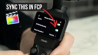 32bit Audio on DJI Pocket 3  THIS is how you sync audio to video [upl. by Procora]