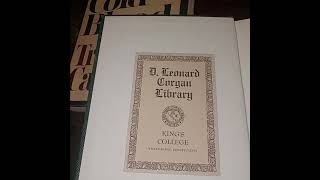 Exlibris bookplates 14 D Leonard Corgan Library at Kings College WilkesBarre PA 1968 [upl. by Irat]