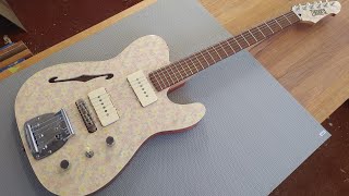 Zamora Guitars  Paisley Offcut Thinline Tele [upl. by Crispin]