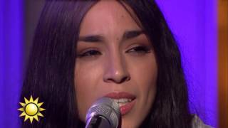 Loreen  Statements akustisk version  Nyhetsmorgon TV4 [upl. by Ecinahs639]