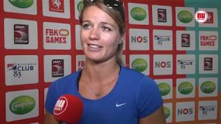 Wandelen met nieuwe puppy geeft Dafne Schippers ontspanning [upl. by Edia687]