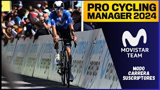 Venimos de PASEO  Ep17  Movistar Team  T1  Pro Cycling Manager 2024 [upl. by Chura]