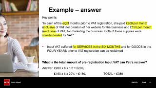 TX Topic Explainer VAT Calculations [upl. by Ayimat]