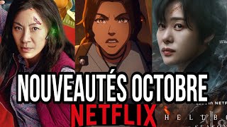 NETFLIX  Les NOUVEAUTÉS en octobre  60 films et séries [upl. by Rebmaed]