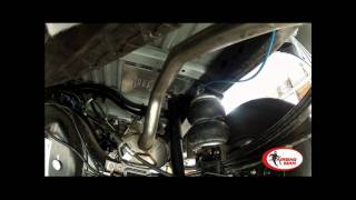 Ford Ranger 2011 PX with an Airbag Man Air Suspension Rear Leaf Helper Kit RTI TESTING [upl. by Keyek]