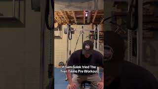 If Sam Sulek tried the Tren Twins Pre Workout [upl. by Yuhas]