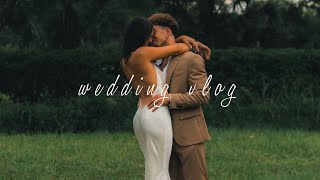 WEDDING DAY VLOG GETTING READY [upl. by Riabuz]