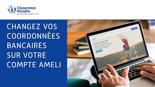 Tutos ameli  Comment changer ses coordonnées bancaires [upl. by Hoem262]