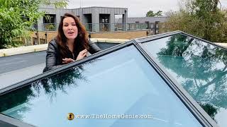 The Home Genie Georgina Burnett  Korniche Roof Lantern Install [upl. by Batish]