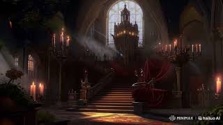 Crimson Castle  Melancholic Dark Piano amp Cello Dark Academia Music ambience music piano cello [upl. by Aknahs]