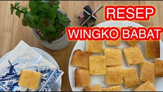 Resep Wingko Babat anti gagal vlog1 [upl. by Eiramanin]