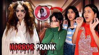 HORROR PRANK in Hotel with Rabia and Zainab🧟‍♀️Sistrology [upl. by Yeleek]