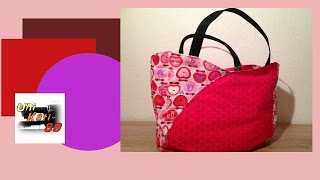 Mini Shopper 10 Tasche nähen Anleitung DIY kostenloses Schnittmuster zum Ausdrucken UniKati89 [upl. by Marsiella137]