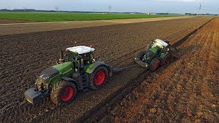 Deep ploughing with 900 HP  NEW Fendt 1050 Vario amp 939 Vario S4  Van Werven [upl. by Ennasor]