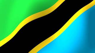 Flag of Tanzania  Bendera ya Tanzania [upl. by Fesuoy]