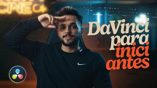 DAVINCI RESOLVE PARA INICIANTES Tudo o que você precisa saber para editar no Davinci Resolve [upl. by Mehitable]