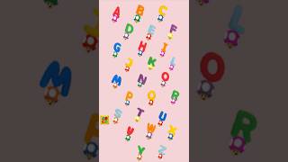 ABC SONG  ABC Songs for Children  Mario ABCD kids abcsong shorts short [upl. by Christalle]