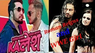 Kalesh Song  Millind Gaba ft Mika Singh Cover Video WWE MUSIC EDITION [upl. by Iggam]