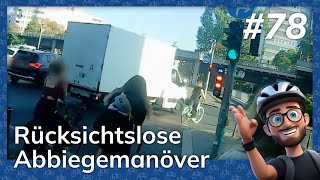 ↩️ Rücksichtslose Abbiegemanöver und Rotlichtraser – Berlin Cycling Diary 78 [upl. by Nnylakcaj]