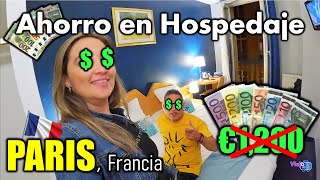 Como AHORRAR 1200 EUROS en hospedaje y hotel de PARIS [upl. by Haek]