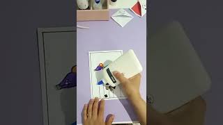 DIY Card youbrightenmyday diy a4papercraft diyorigami birthdaycard card handmade craft [upl. by Shelden]