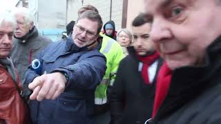 Somme  le député à la rencontre des habitants mécontents de la rue LouisThuillier à AillysurNoye [upl. by Weisler162]