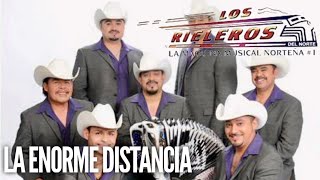 La Enorme Distancia Karaoke Rieleros del Norte Norteño Sax [upl. by Yltsew]