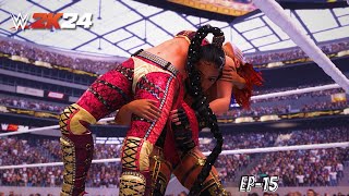 Bianca Belair vs Asuka  WWE 2K24 Showcase  WrestleMania 39 [upl. by Joellen]