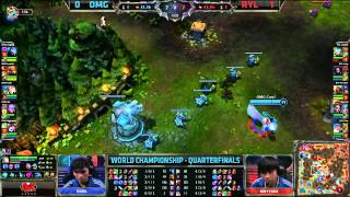 RYL vs OMG Game 2  Royal vs OMG Worlds 2013 Quarterfinals Day 2  S3 D2G4 VOD [upl. by Shaylyn]